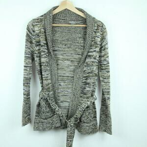 Charlotte Russe XS S Wrap Cardigan Sweater Shawl Collar Boho Y2K Cabincore VTG